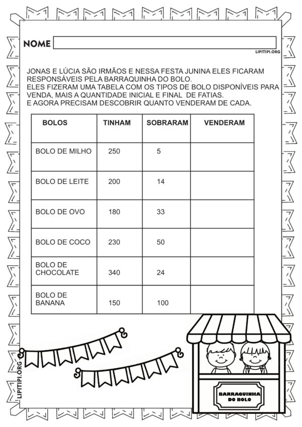 Caderno de Atividades Festas Juninas 2° ano - Imagem 3