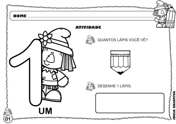 Atividade Matemática Educação Infantil