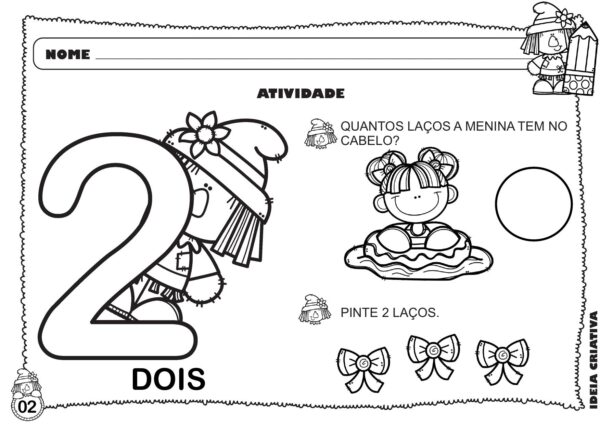 Atividade Matemática Educação Infantil