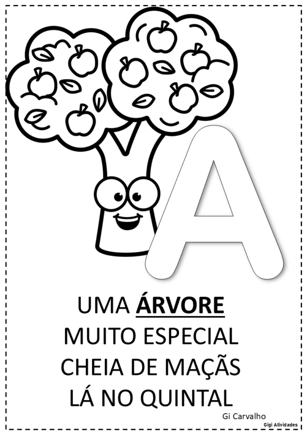 Atividade letra do alfabeto