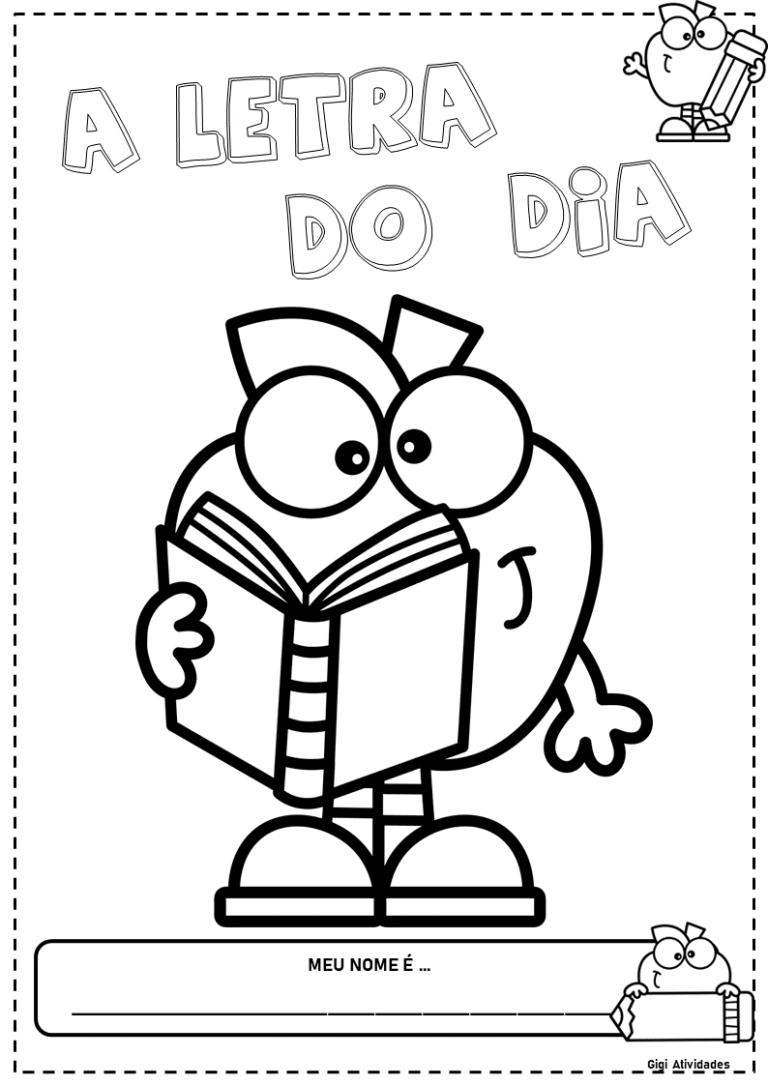 Atividades Letra do dia co Texto Infantil