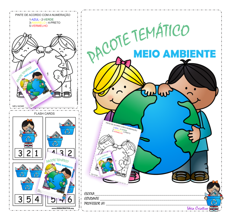 Kit Atividades Meio Ambiente Educação Infantil