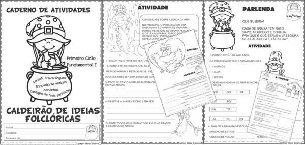 Caderno de Atividades Folclore