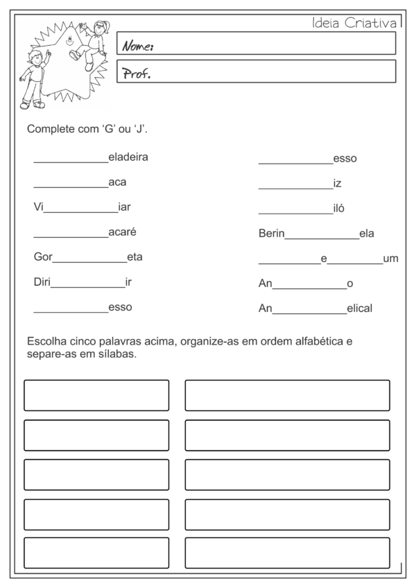 Caderno de atividades língua portuguesa - Image 5