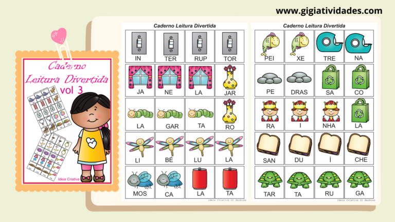 Jogo educativo Leitura divertida